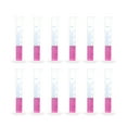 thumbnail image 4 of Uxcell 25ml 2-Sided Metric Marking Plastic Graduated Cylinder 12 Pack, 4 of 5