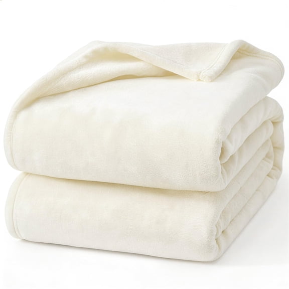 Fleece Blanket Twin Size Grey, Soft Cozy Twin Blanket, Fuzzy Flannel Blanket for Bed, Sofa, Couch, Travel, Camping, 60 x 80 Inches