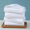 thumbnail image 6 of 24pcs White Hand Towels For Bathroom 9.84x9.84 Inch Cotton Hand Towel Bulk For Gym Kitchen And Spa Soft Highly Absorbent Quick Dry Multipurpose Cleaning Towels, 6 of 9