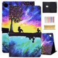 thumbnail image 1 of Samsung Galaxy Tab A8 10.5 2022 X200 X205 X207 Tablet Case, Dteck Cute Pattern Folio Flip Case Shockproof Stand Cover For Samsung Galaxy Tab A8 10.5 (2022),Starry Sky, 1 of 6