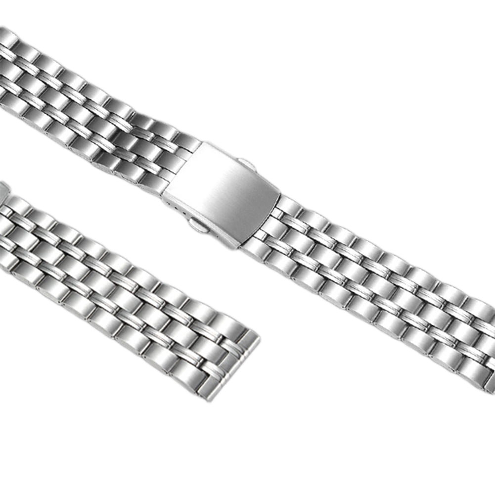 Men Watchband 20 mm Stainless Steel Watch Strap Metal Bracelet Watch 20mm Stainless Steel Watch Band