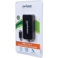 thumbnail image 2 of Convertidor USB-C 4 en 1 para Audio/Video Manhattan USB 3.1 Tipo-C Macho a HDMI/DP/VGA/DVI Hembra, 2 of 2