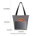 thumbnail image 3 of Disketp Mandala Bolsa de Hombro Casual para Mujer, Bolso Cruzado para Compras, Viajes y Uso Diario, 3 of 6