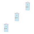 thumbnail image 4 of Ounissouiy 1 Juego de suministro de casa de juguete útil 1/12 mini puertas de pequeñas modelos de muebles de para escena DIY muebles para el Type1 NO1, 4 of 6