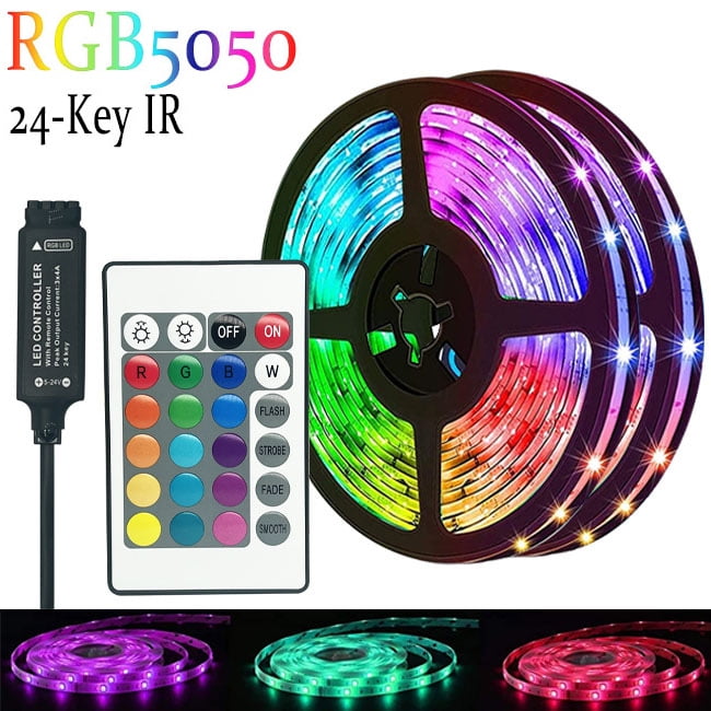 LED Light Strip RGB Low Voltage Light Strip Ws2812b Running Horse Breathing Water Desktop Atmosphere 5V Magic Color USB Light Strip