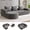 Gray, variant on 102" Boneless Sectional Cloud Couch,L-Shape with Chaise,Stoft Faux Fur Deep Sea,Modern Modular Sofa for Living Room