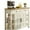 Off-White, variant on Uforic Kitchen Island Cart, Kitchen Storage Cart with Drawers & Storage Shelves, Off-White
