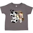 thumbnail image 3 of Inktastic I'm Three-cowgirl Riding Horse Birthday Girls Toddler T-Shirt, 3 of 5