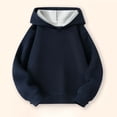 thumbnail image 6 of Sevevn Girls Casual Long Sleeve Hoodies Cute Oversized Pocket Sweatshirt Tops, 6 of 6