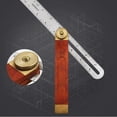 thumbnail image 6 of Bevel Angle Ruler Horizontal Sliding Carpenter's Gauge Angle Detector Wood Marker Measuring Tool, 6 of 18