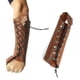 thumbnail image 2 of Protector de brazo de tiro con arco de cuero Pu, Protector de mano, soporte para arco largo, caza, tiro con arco y flecha, equipo de protección para exteriores, 2 of 5