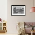thumbnail image 3 of Historic Framed Print, [The victories at war of the Chinese emperor Ch'ien Lung, between 1736 and 1795] - 15, 17-7/8" x 21-7/8", 3 of 9