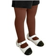 thumbnail image 2 of hengsof Toddler Girls Stripe Design Tights for 0-8 Years, Seamless Footed Knit Leggings, Soft Comfortable Playtime Wear, 2 of 6