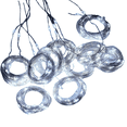 thumbnail image 1 of Cortinas Serie Luces 300 Led Malubero Decorativas Usb 8 Modelo 3x3m Plata, 1 of 3