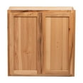 thumbnail image 2 of RTA Cabinets USA Hickory Clear Coat 2 Door Wall Cabinet | 36"Wx36"Hx12"D, 2 of 4
