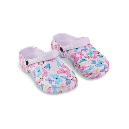

Collections Etc Women s Multi Colored Rubber Comfort Clogs