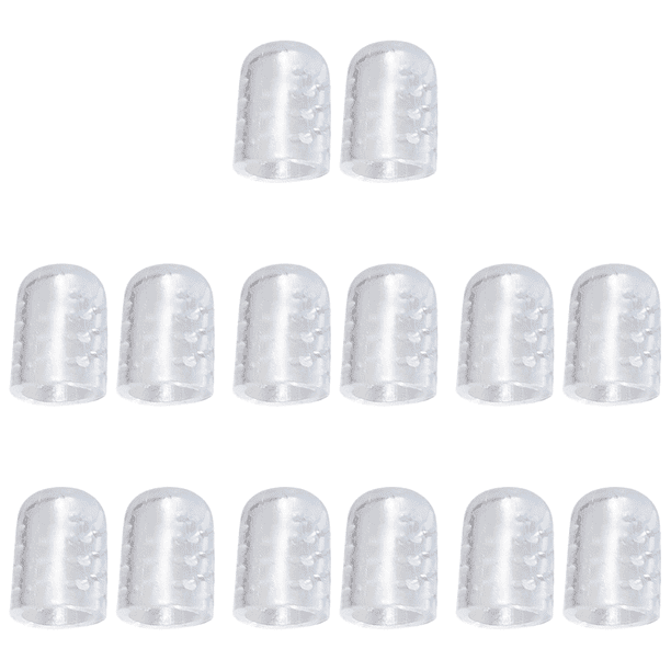2 Uds. Protectores Dedos Los Pies Resina Silicona Transpirable Elasticidad para El Cuidado
