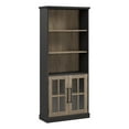 thumbnail image 1 of Westbrook 5 Shelf Bookcase with Glass Doors by Bush Furniture, 1 of 8