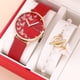 thumbnail image 1 of Relojes de marca Gaiety para mujer, relojes de cuero con vestido de oro rosa para mujer, relojes de diseño de marca de lujo para mujer, relojes sencillos de moda para mujer Tan Jianjun unisex, 1 of 2