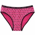 thumbnail image 4 of Calvin Klein Girls Graphic 6PK Bikini Panty (X-Large / 16-18, Assorted Print/Solid), 4 of 8