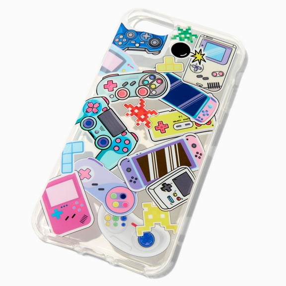 Claire's Avid Gamer Protective Phone Case - Fits Apple iPhone® 6/7/8/SE