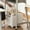 White, variant on ICQOVD Under the Desk Book Storage Box Student Book Basket Under the Classroom Desk Removable Bookshelf with Pulley A4 Storage Box