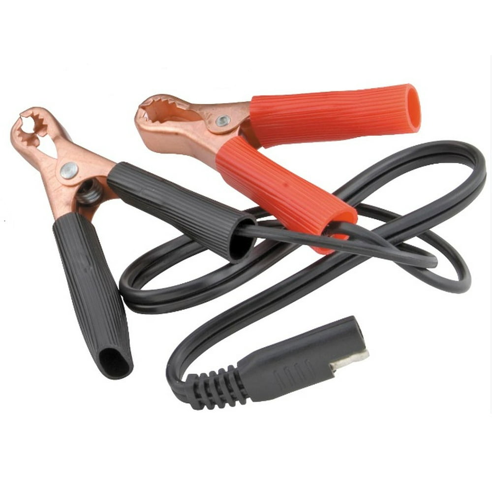 BikeMaster Automatic Battery Charger Alligator Clips 604