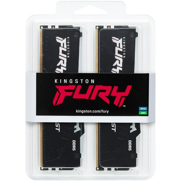 Kingston DDR5 5600 32GBx2 計64GB CL36 RGB Kingston FURY Beast RGB - DDR5 - kit - 64 GB: 2 x 32 GB