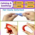 thumbnail image 4 of Ausuagr Fidget Toys Sensory Stone with Lanyard Chain Stocking Stuffers for Kids, 6 Pack Worry Stone for Autism ADHD Teens Anxiety Relief, Quiet Fidgets Stress Toys for Classroom Gift, 4 of 7