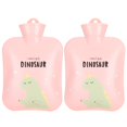 thumbnail image 1 of 2Pcs Cartoon Hot Water Bottle Large Cute Portable Water Injection Autumn Winter Hand Warmer, 1 of 14