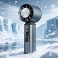 thumbnail image 5 of 2026 Turbine-Powered Handheld Fan Fan With Ultra Long Battery Life And Stepless Speed Adjustable Coolings Small Desktop Mini Electric Fan, Portable And Silent For Office Trip Outdoor, 5 of 8