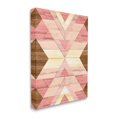 thumbnail image 3 of Desert Sunset Pink Shapes Abstract Graphic Art Gallery Wrapped Canvas Print Wall Art, 3 of 7