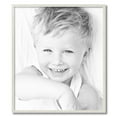 thumbnail image 2 of ArtToFrames 25" x 29" White Square Star Emboss Picture Frame, 25x29 inch White Wood Poster Frame (WOM-5125),  Pack, 2 of 7