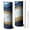 Blue Gold Wave, variant on 20oz Blue White Gold Hexagon Marble Pattern Skinny Tumblers Stainless Steel Tumbler with Lid and Straw,Vacuum Insulated Double Wall Travel Tumbler Cups with Cleaning Brush for Coffee,Tea