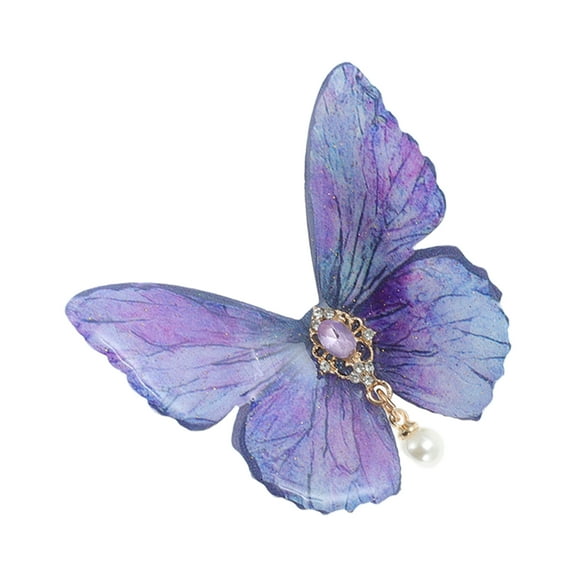 Unique Bargains 1 Pc Duckbill Hair Clips Hairdo Clip for Home Purple