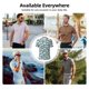 thumbnail image 5 of Fotbe Farm Birds Camiseta Polo de Golf para Hombre con Estampado – Camisa Deportiva Transpirable con Cuello Abotonado-Medium, 5 of 6
