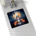 thumbnail image 4 of Happy Halloween Vampire Basset Hound BOO with Pumpkins Fun and Spooky Vinyl Sticker Bassets Dog Breed Lovers Gifts Idea Waterproof Decal Art Decor - 00018, 4 of 5