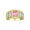 Pink Ice, variant on Rings for Women 14K Gold Plated Silver Ring Classic Style 7X5MM Oval Gemstone &  Diamond Ring October Pink Ice Jewelry Size 7