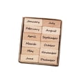 thumbnail image 4 of Juego de Sellos de Madera, Suministros Decorativos DIY, Marcas para , Manualidades, Manualidades de Escritura para Mes BLESIY Sello de elaboración, 4 of 8