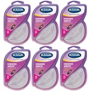 Dr. Scholls Stylish Step Hidden Arch Support For Flats, One Size fits All, 1 Pair, 6 Pack