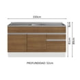 thumbnail image 3 of Gabinete Bajo Cocina Madesa Glamy con Tarja 150cm BM, 3 of 5