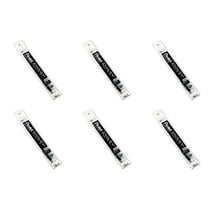 Pentel Refill Ink for BK91 Pentel R.S.V.P. Ballpoint Pen, Medium Line, Black Ink, 2-Pack (BKL10-A), 6 Packs