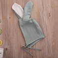 thumbnail image 4 of Newborn Baby Girls Clothes Romper Jumpsuit Bodysuit+Rabbit Ear Hat Outfits, 4 of 5
