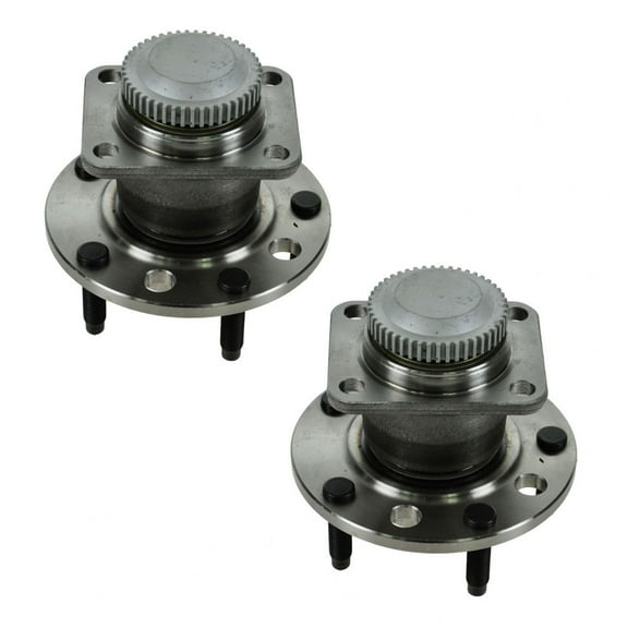 TRQ Front Wheel Hub & Bearing Pair for Chevy Corvette Phaeton BHA53445 Fits select: 1984-1990 CHEVROLET CORVETTE