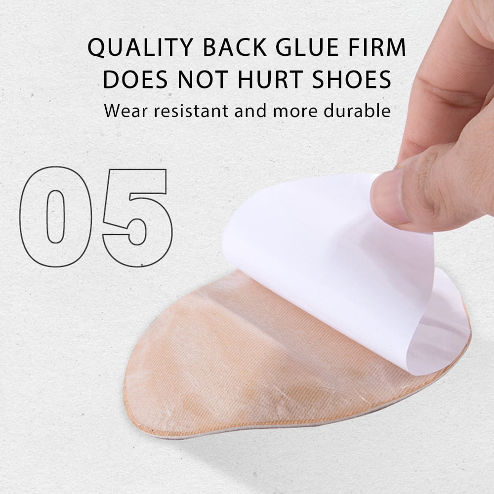 1 Pair Of Gel Back Heel Half Insoles Inserts Anti-slip Heel Massage |  Fruugo BH