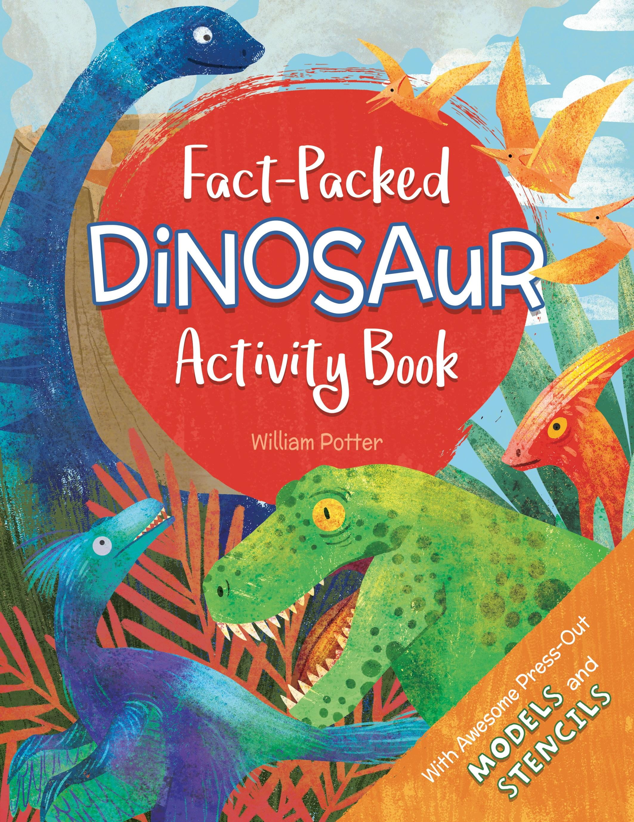 Fact-Packed Dinosaur Activity Book (Paperback) - Walmart.com - Walmart.com