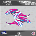 thumbnail image 2 of Kalair GFX Graphics Kit for Polaris OUTLAW90 (2007-2014) Shred Series, 2 of 5