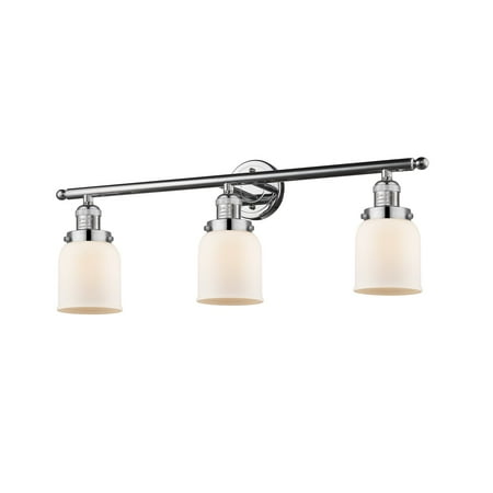 Innovations Small Bell 3 Light Dimmable Led Bathroom Fixture Innovations Small Bell 3 Light Dimmable Led Bathroom Fixture Polished Chrome 205 Pc