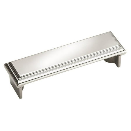 Chrome Cup Cabinet Pull - Manor 3 in (76 mm) Center-to-Center Polished Chrome Cabinet Cup Pull