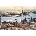 thumbnail image 1 of O'Keeffe East River - CANVAS OR PRINT WALL ART, 1 of 1